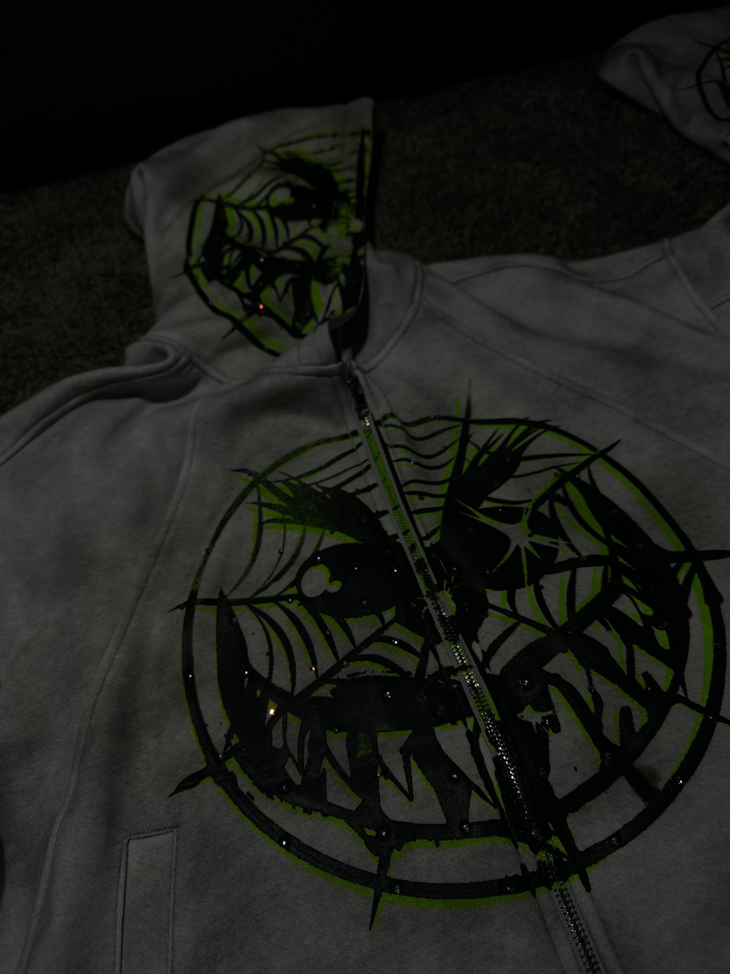 Sinister zip-up