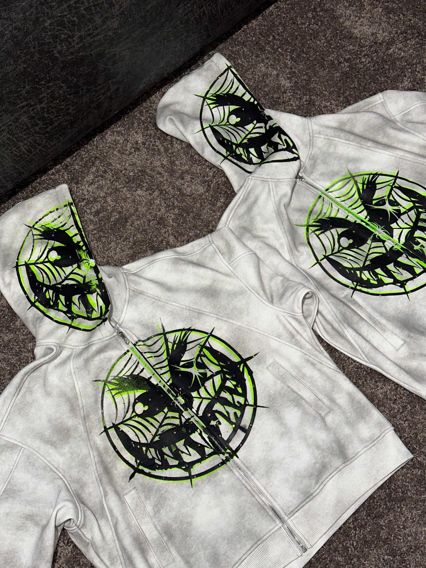 Sinister zip-up