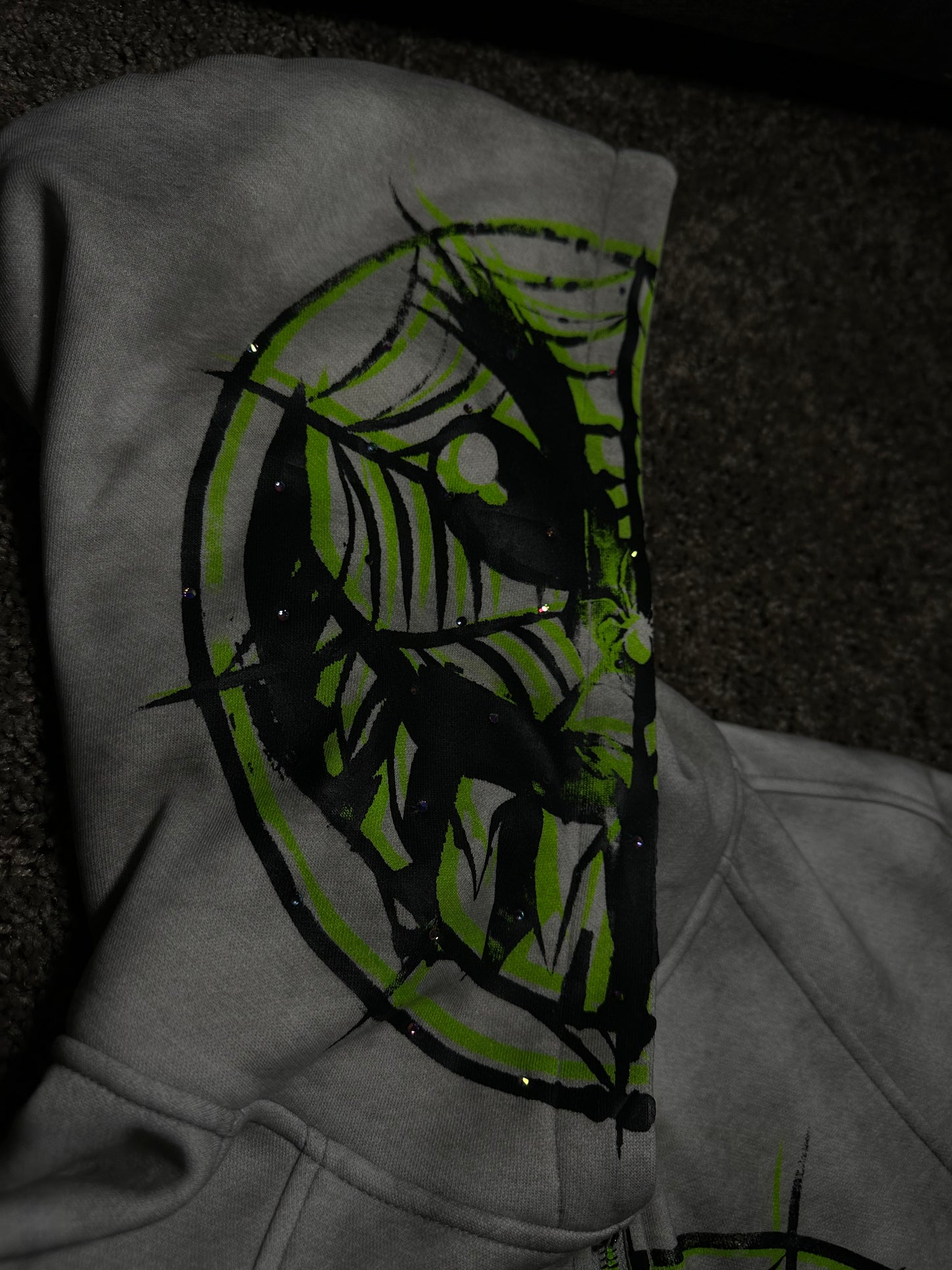 Sinister zip-up