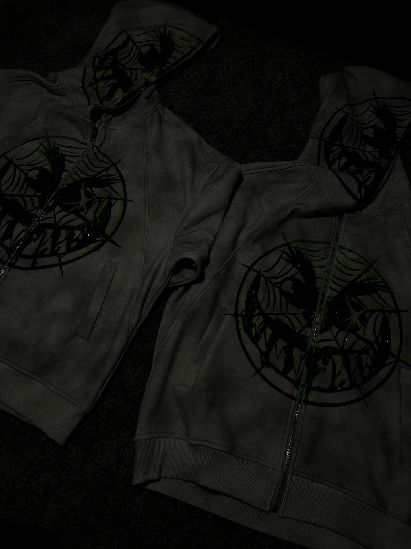 Sinister zip-up